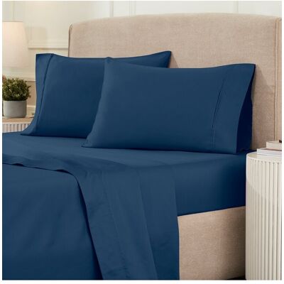 Superior Solid 1200 Thread Count Egyptian Cotton Deep Pocket Sheet Set NoColor Queen Superior Solid 1200 Thread Count Egyptian Cotton Deep Pocket Sheet Set NoColor Queen