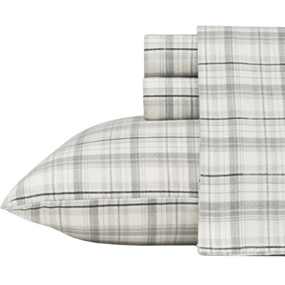Eddie Bauer Beacon Hill Flannel Sheet Set NoColor Queen Eddie Bauer Beacon Hill Flannel Sheet Set NoColor Queen