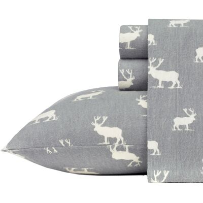 Eddie Bauer Elk Grove Flannel Sheet Set NoColor Queen Eddie Bauer Elk Grove Flannel Sheet Set NoColor Queen