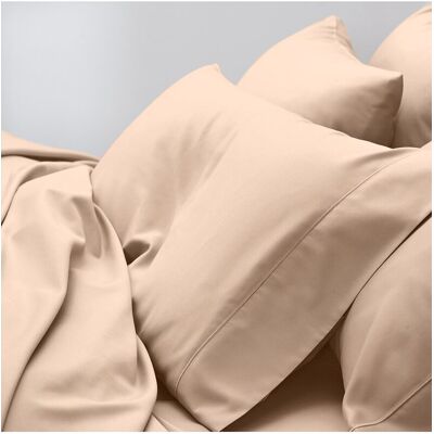 Cuddledown 390TC Sateen Pillowcase Set Pink Standard/Queen Cuddledown 390TC Sateen Pillowcase Set Pink Standard/Queen