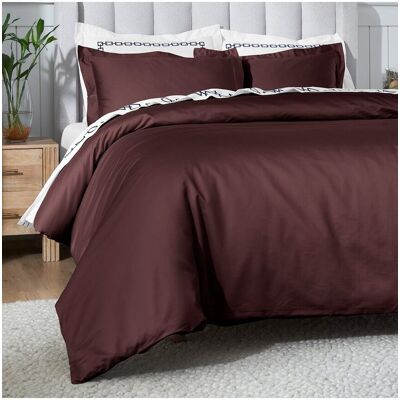 Superior 650 Thread Count Egyptian Cotton Solid Duvet Cover Set NoColor Full/Queen Superior 650 Thread Count Egyptian Cotton Solid Duvet Cover Set NoColor Full/Queen