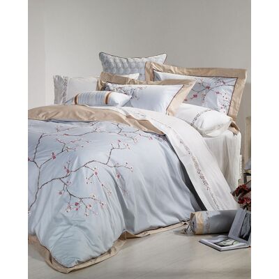 Melange Home Sakura Duvet Set NoColor Queen Duvet Set Melange Home Sakura Duvet Set NoColor Queen Duvet Set