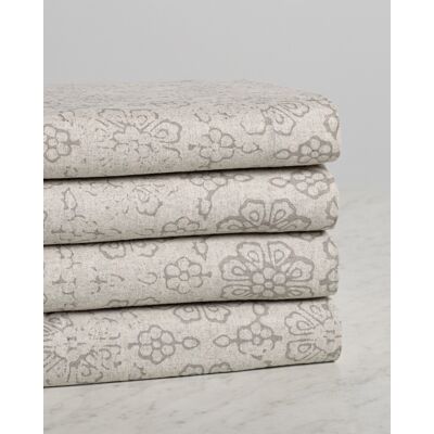 Belle Epoque Distressed Floral Flannel Sheet Set NoColor Twin Sheet Set Belle Epoque Distressed Floral Flannel Sheet Set NoColor Twin Sheet Set