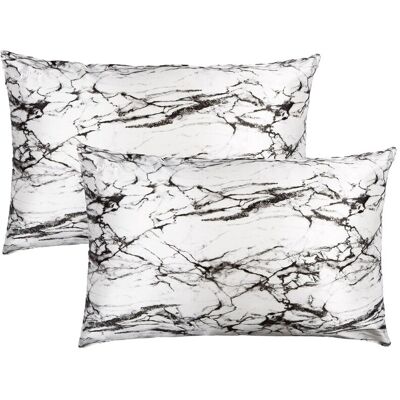 Blissy Set Of 2 100% Mulberry Silk Pillowcases NoColor Standard Blissy Set Of 2 100% Mulberry Silk Pillowcases NoColor Standard