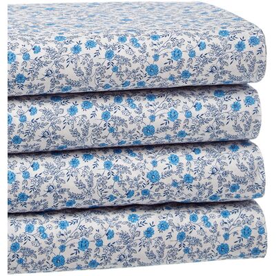 Belle Epoque Floral Field Sheet Set NoColor Queen Belle Epoque Floral Field Sheet Set NoColor Queen