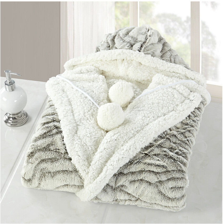 Chic Home Earl Hooded Snuggle NoColor 51x71