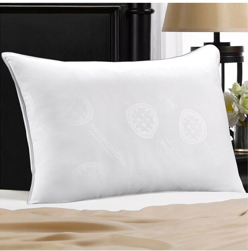 Ella Jayne White Down Pillow, with MicronOne Dust Mite, Bedbug, and Allergen- Free Shell, Medium, for All Sleep Positions White Standard