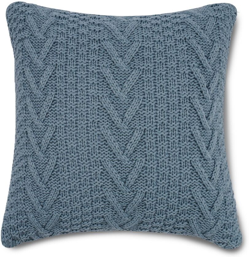 Evergrace Retree Sueter Knit Assent Pillow Blue 20" x 20"