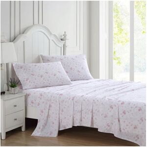 Laura Ashley Garden Muse 4Pc Tea Rose Sheet Set Multi King