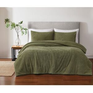 Brooklyn Loom Oversized Marshmallow Sherpa 3pc Comforter Set NoColor Queen