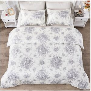 Melange Home 400 Thread Count Toile Duvet Set NoColor Full/ Queen