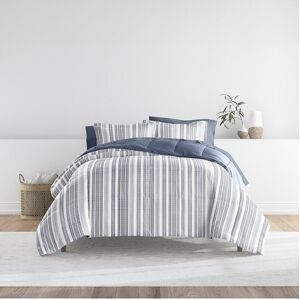 Home Collection Bedding Bundle Comforter & Sheet Set Navy Full