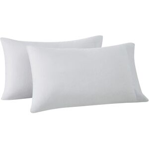 Frye Linen-Blend Pillowcase Pair Grey Standard