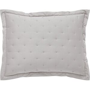 Orchids Lux Home Oscar Tufted Cotton Sateen Quilt Sham NoColor King