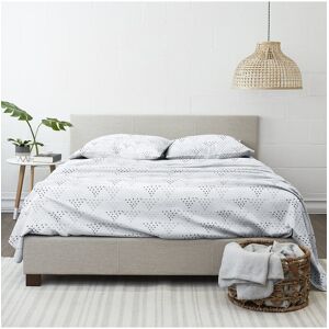 Home Collection Ultra Soft Trio 4Pc Sheet Set Grey Cal King