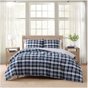 Tommy Hilfiger 180 Thread Count Dream Madras Cotton Duvet Set NoColor Twin
