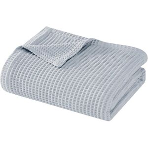 Cannon Heritage Cotton Waffle Grey Blanket Grey Full/Queen