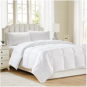 Modern Threads All Season Down Alternative Reversible Comforter & Duvet Insert - Stripe NoColor Queen