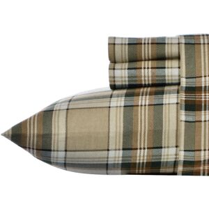 Eddie Bauer Edgewood Plaid Flannel Sheet Set NoColor Full