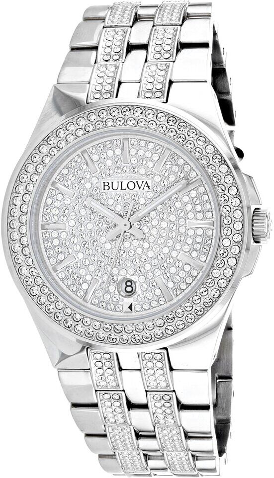 Bulova Men's Swarovski Watch NoColor NoSize