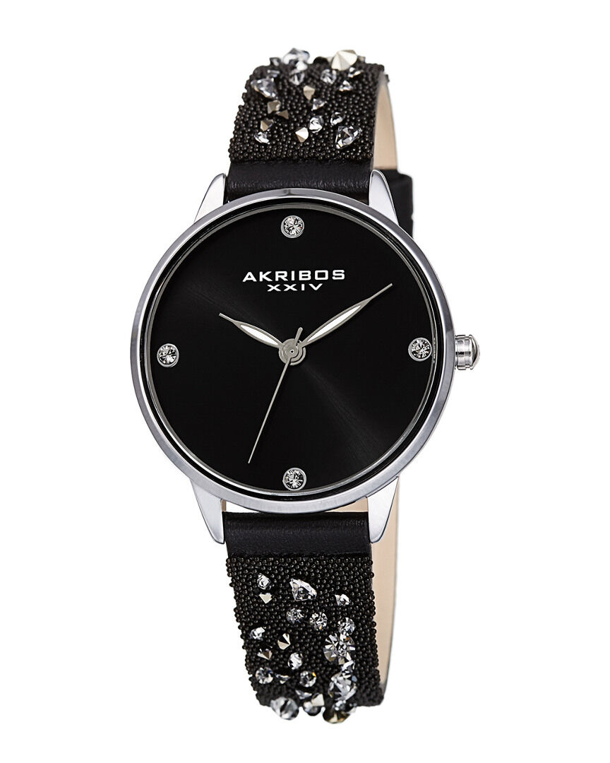 Akribos XXIV Women's Swarovski Crystal Watch NoColor NoSize