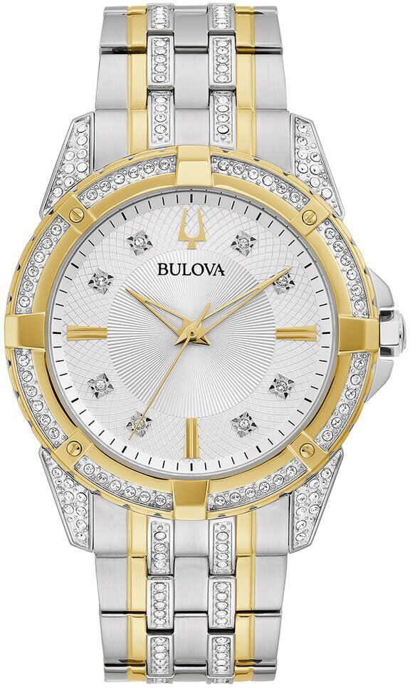 Bulova Men's Watch & Bracelet NoColor NS