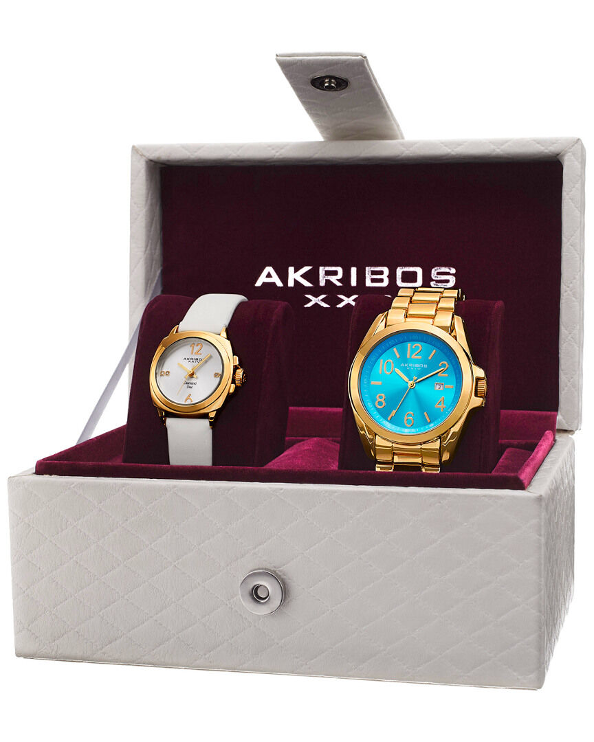 Akribos XXIV Women's Set of Two Watches NoColor NoSize