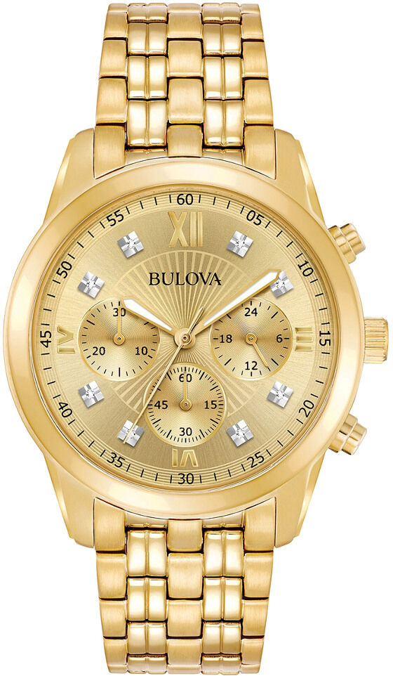 Bulova Men's Stainless Steel Watch NoColor NoSize