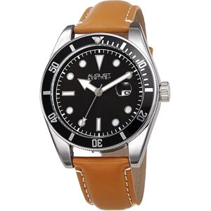 August Steiner Men's Leather Watch NoColor NoSize