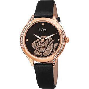 Brgi Burgi Women's Leather Diamond Watch NoColor NoSize