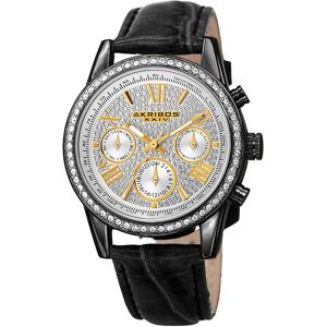 Akribos XXIV Women's Genuine Leather Watch NoColor NoSize