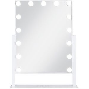 Zadro Hollywood LED Light Vanity Mirror White Long