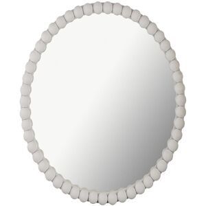 TOV Furniture Baria White Wooden Mirror White NoSize