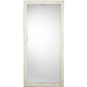 Jamie Young Co. Monroe Mother-of-Pearl Rectangle Floor Mirror NoColor NoSize