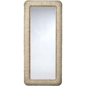 Jamie Young Co. Hollis Rectangle Rope Floor Mirror NoColor NoSize