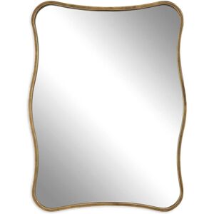 Uttermost Pavia Curvy Vanity Mirror Gold NoSize