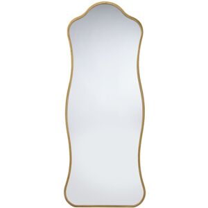 Jamie Young Co. Aurora Wavy Iron Floor Mirror NoColor NoSize