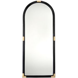 Jamie Young Co. Saltwater Arch Rattan Floor Mirror NoColor NoSize