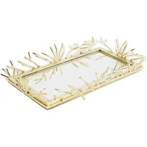 Alice Pazkus Rectangular Decorative Mirror Tray Gold NoSize