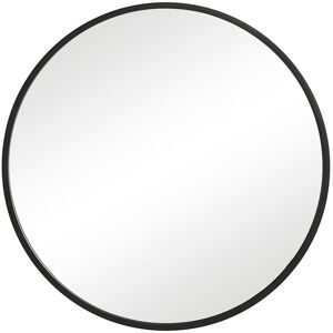 Hewson Matte Black 43" Round Mirror Black NoSize