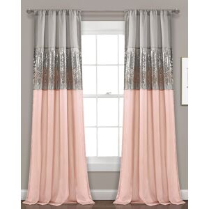 Triangle Home Night Sky Window Curtain Panel NoColor 84" x 42"