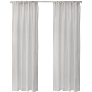 ThermaLogic Thermasheer Weathershield Insulated Energy-Saving Sheer Curtain Ivory 63"L x 50"W
