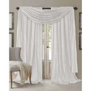 Elrene Athena 95in Window Curtain & Scarf Set NoColor 52X95