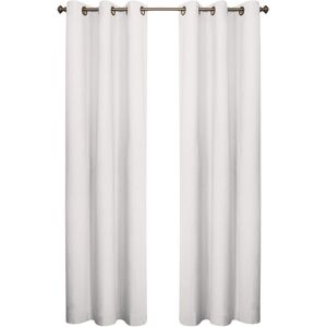 Thermalogic Weathermate Grommet Curtain Panel Pair White 40x63