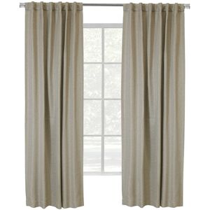 Thermalogic Galati Room-Darkening Dual Header 52x95 Curtain Panel White 52" x 95"