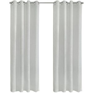 Habitat Boucle Sheer Grommet 52x95 Curtain Panel White 52" x 95"