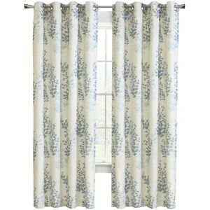 Habitat Lana Light-Filtering Grommet 50x84 Curtain Panel Blue 50" x 84"