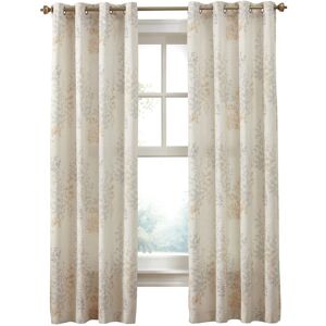 Habitat Lana Light-Filtering Grommet 50x108 Curtain Panel Ivory 50" x 108"
