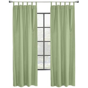 Thermalogic Weathermate Topsions Set of 2 Room-Darkening 40x84 Curtain Panels Green 80" x 84"