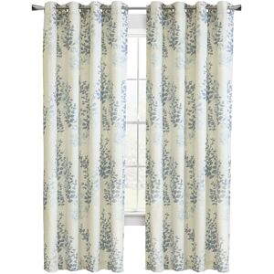 Habitat Lana Light-Filtering Grommet 50x95 Curtain Panel Blue 50" x 95"